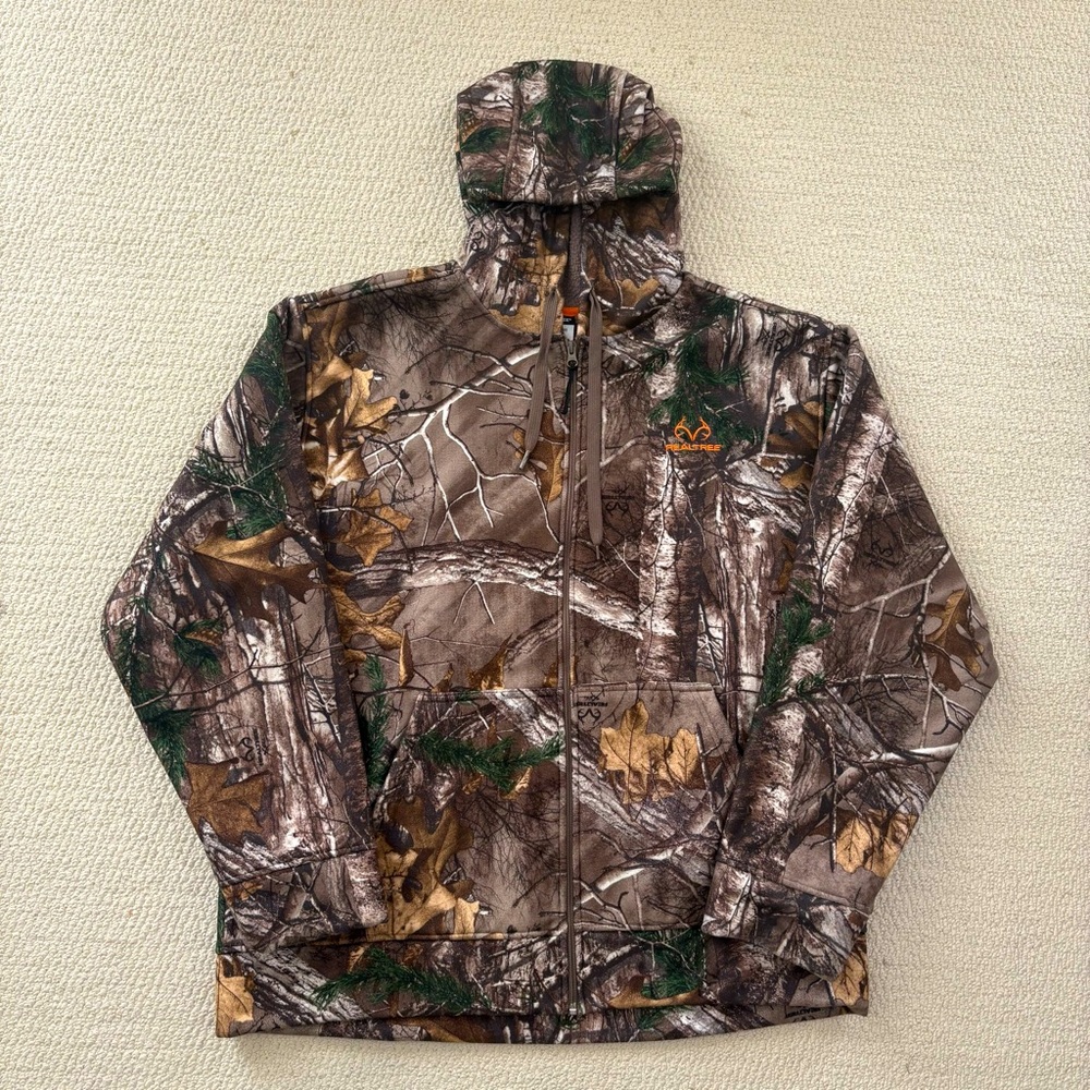 Realtree Camouflage Hooded Jacket